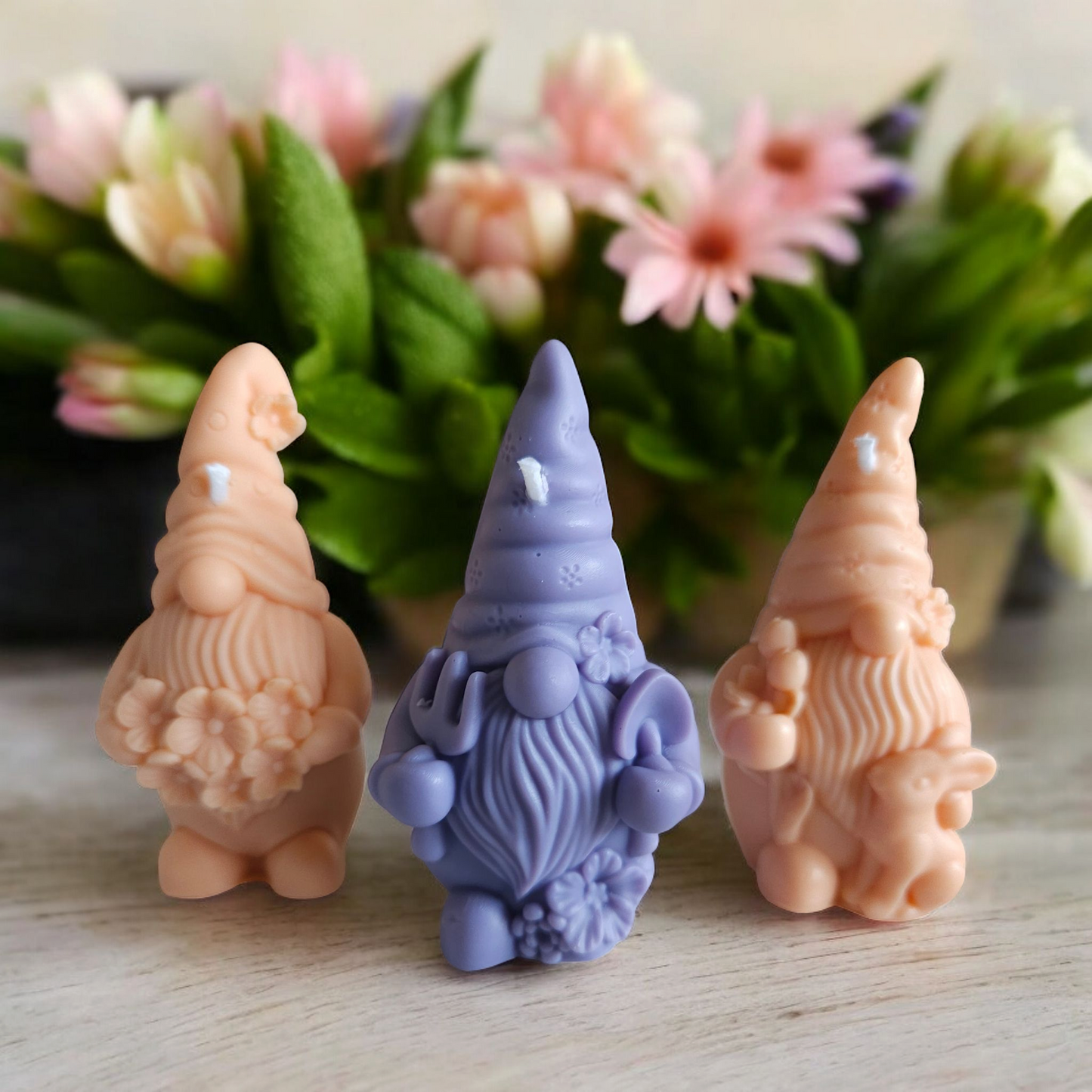 Spring Gnomes/Spring Gonks/Summer4/Handmade Scented Soy Candle