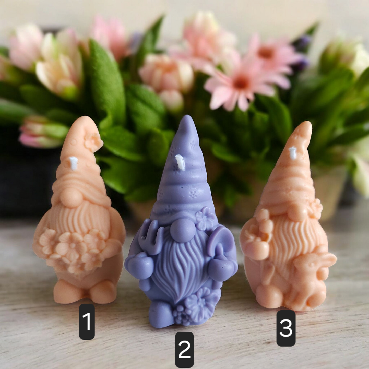 Spring Gnomes/Spring Gonks/Summer4/Handmade Scented Soy Candle