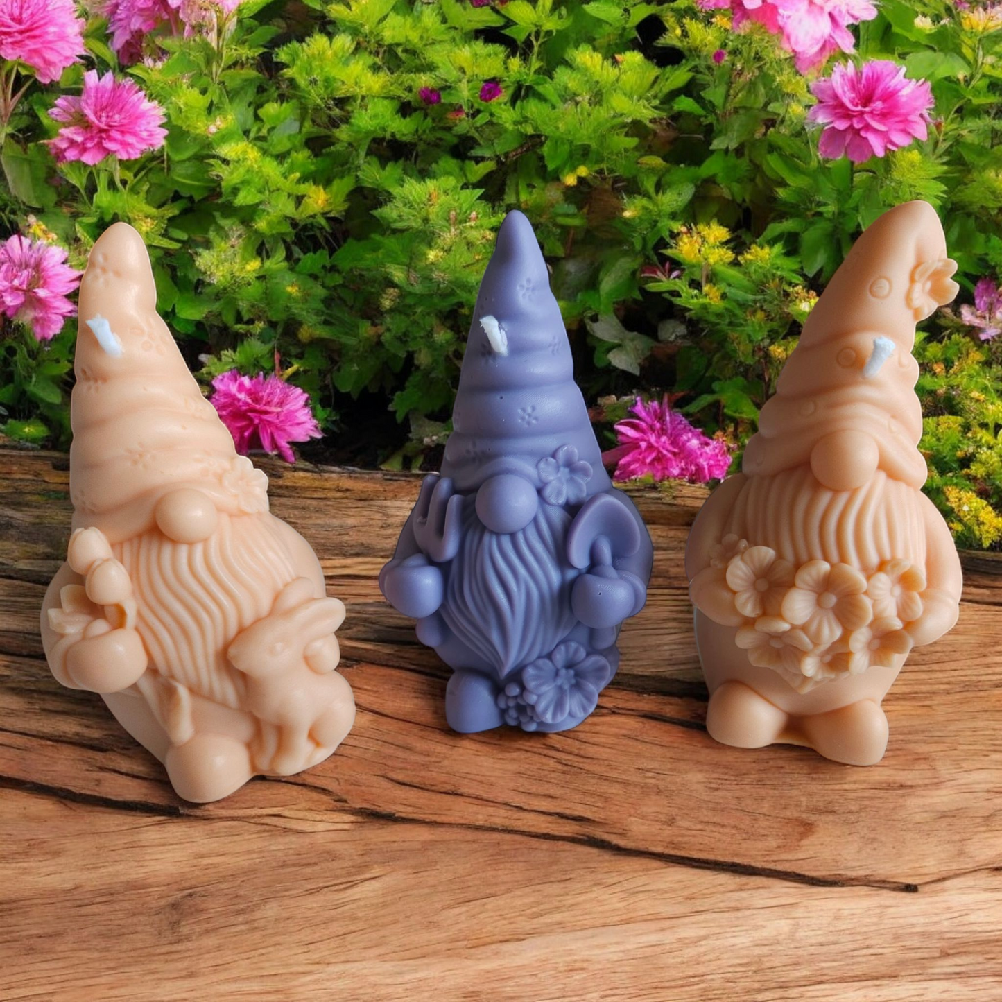 Spring Gnomes/Spring Gonks/Summer4/Handmade Scented Soy Candle