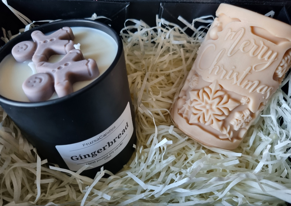 Christmas Candles Gift Box