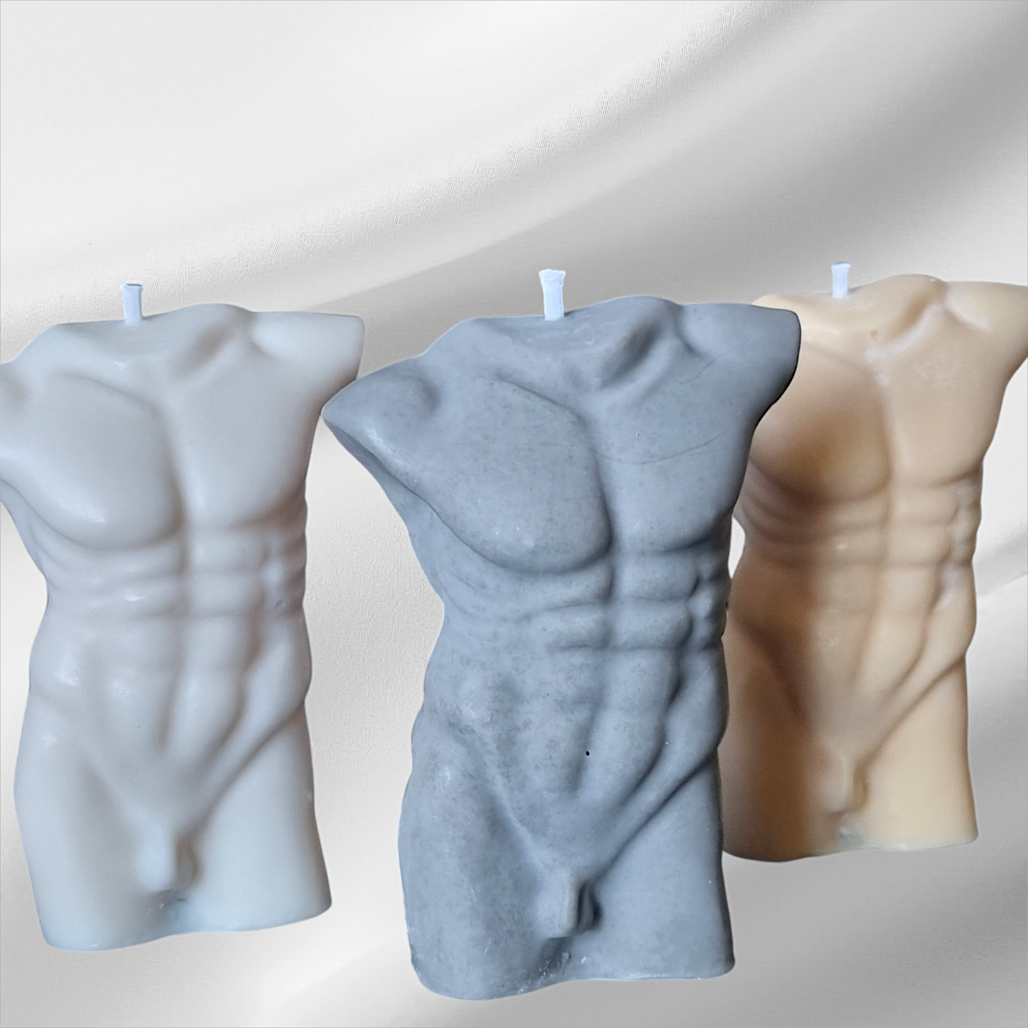Male Body Torso Candle/Naked Candle
