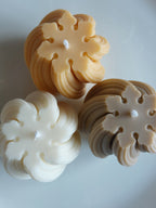 Scented Wavy Spiral Candle/ Size S / Handmade Soy Candle