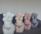Curvy Lady Candle/Body Candle/Handmade Soy Candle