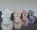 Curvy Lady Candle/Body Candle/Handmade Soy Candle
