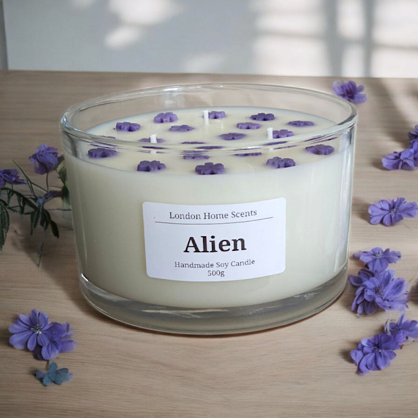 Giant Alien Scented  Candle / Perfume Inspired handmade soy candle/500g