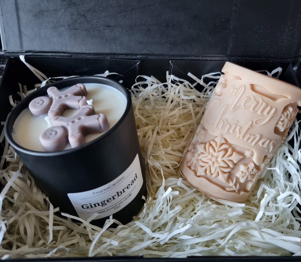 Christmas Candles Gift Box