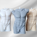 Male Body Torso Candle/Naked Candle