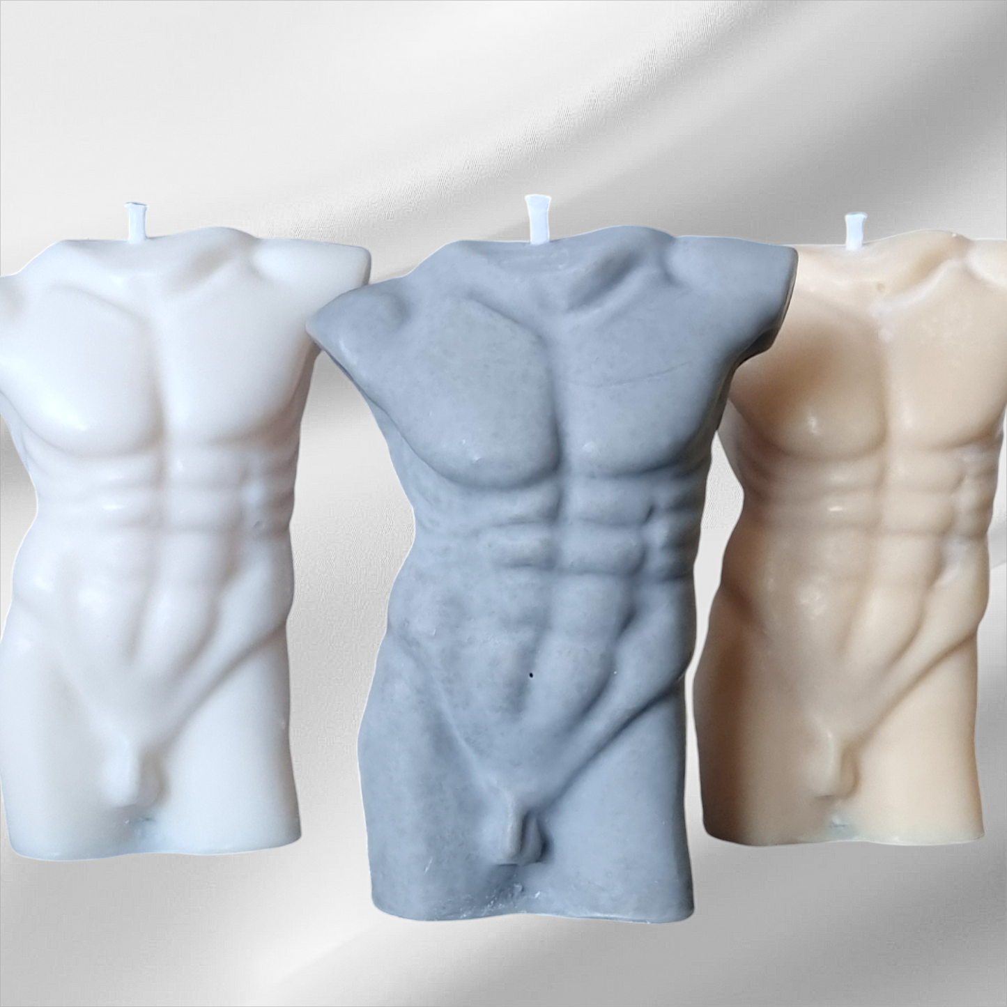Male Body Torso Candle/Naked Candle