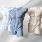 Male Body Torso Candle/Naked Candle