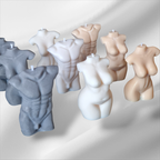 Male Body Torso Candle/Naked Candle