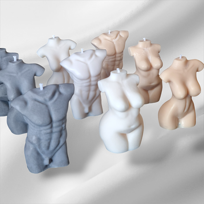 Male Body Torso Candle/Naked Candle