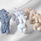 Lady, Female Body Torso Candle/Handmade Soy Candle/Naked Candle