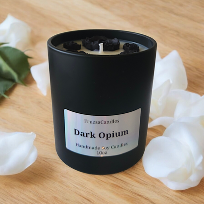 Luxury Black Opium Scented Candle/Perfume Candle/Two wick Candle/Soy Candle