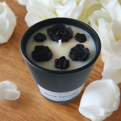 Dark Opium Scented Handmade Soy Candle 10oz/ Highly Scented candle