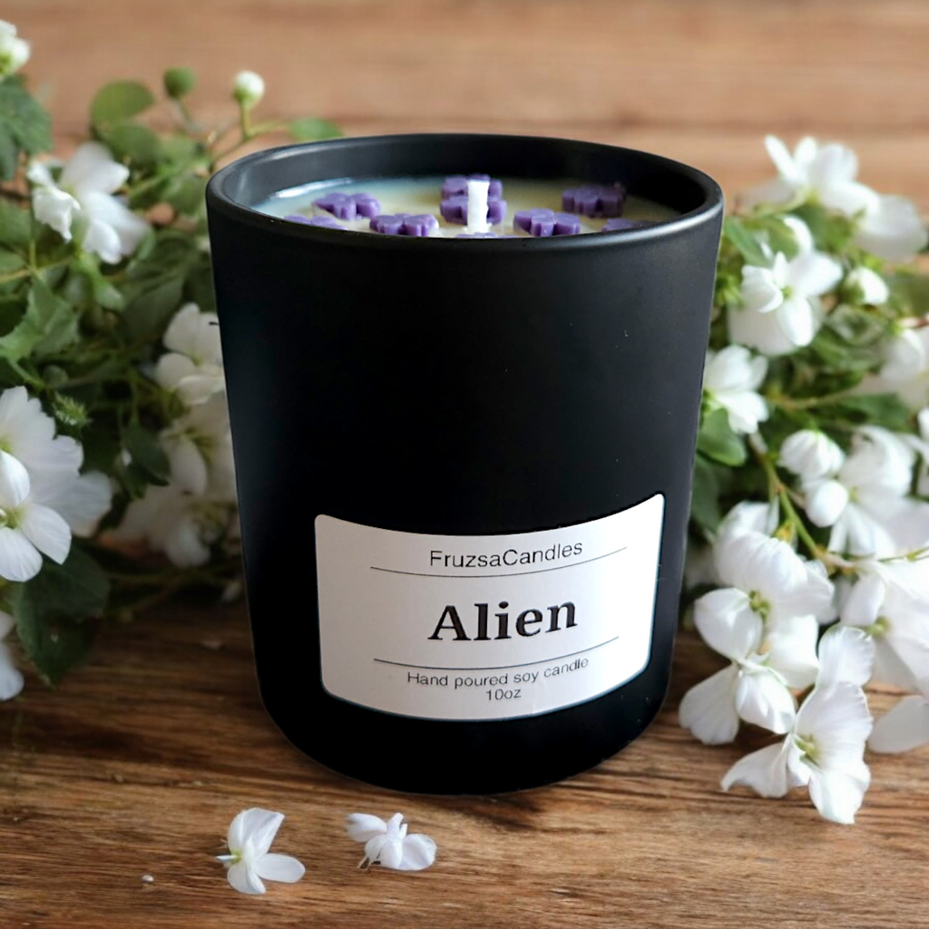 Luxury Alien Scented Candle/ Perfume inspired candle/ Luxury Matt Candle Jar