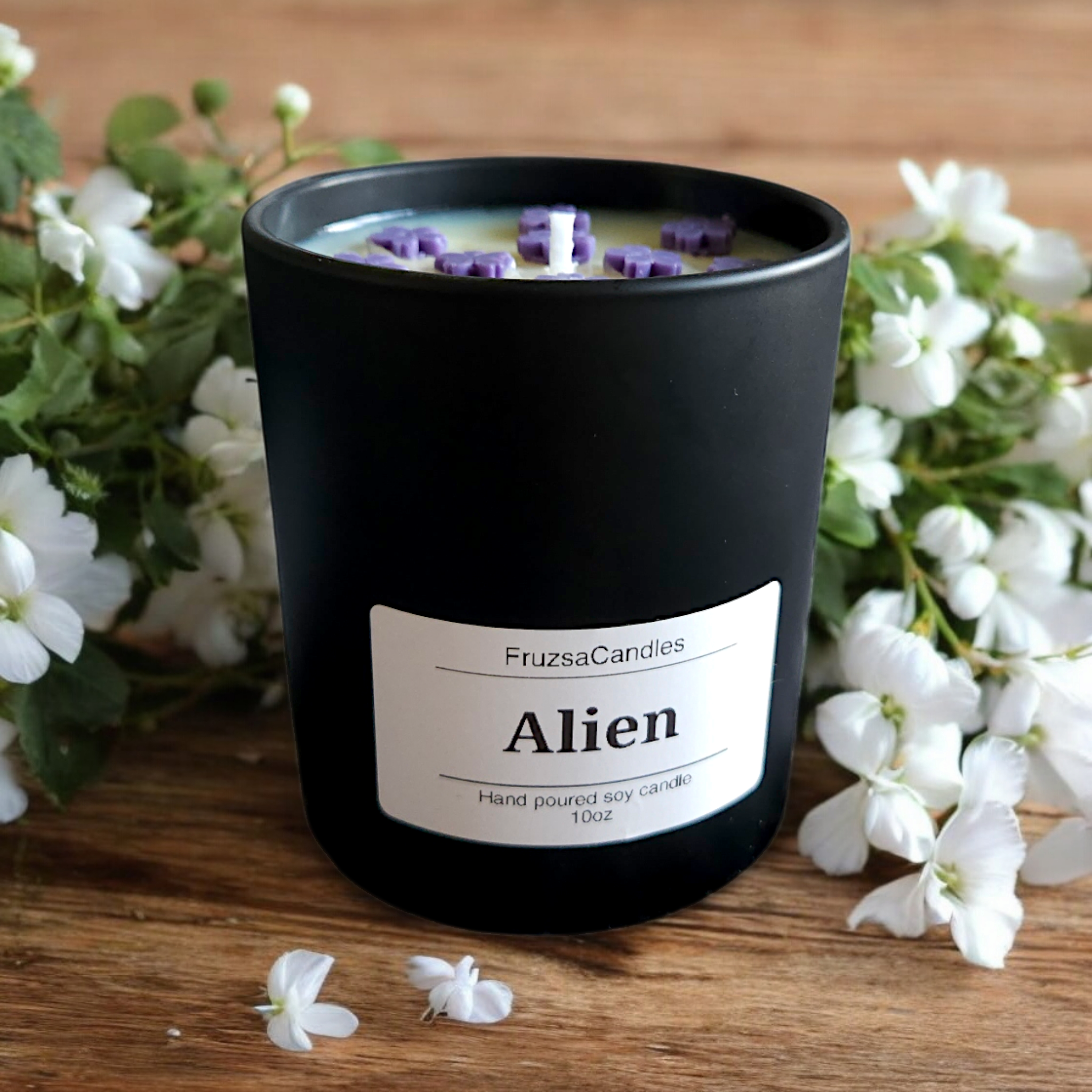 Luxury Alien Scented Candle/ Perfume inspired candle/ Luxury Matt Candle Jar