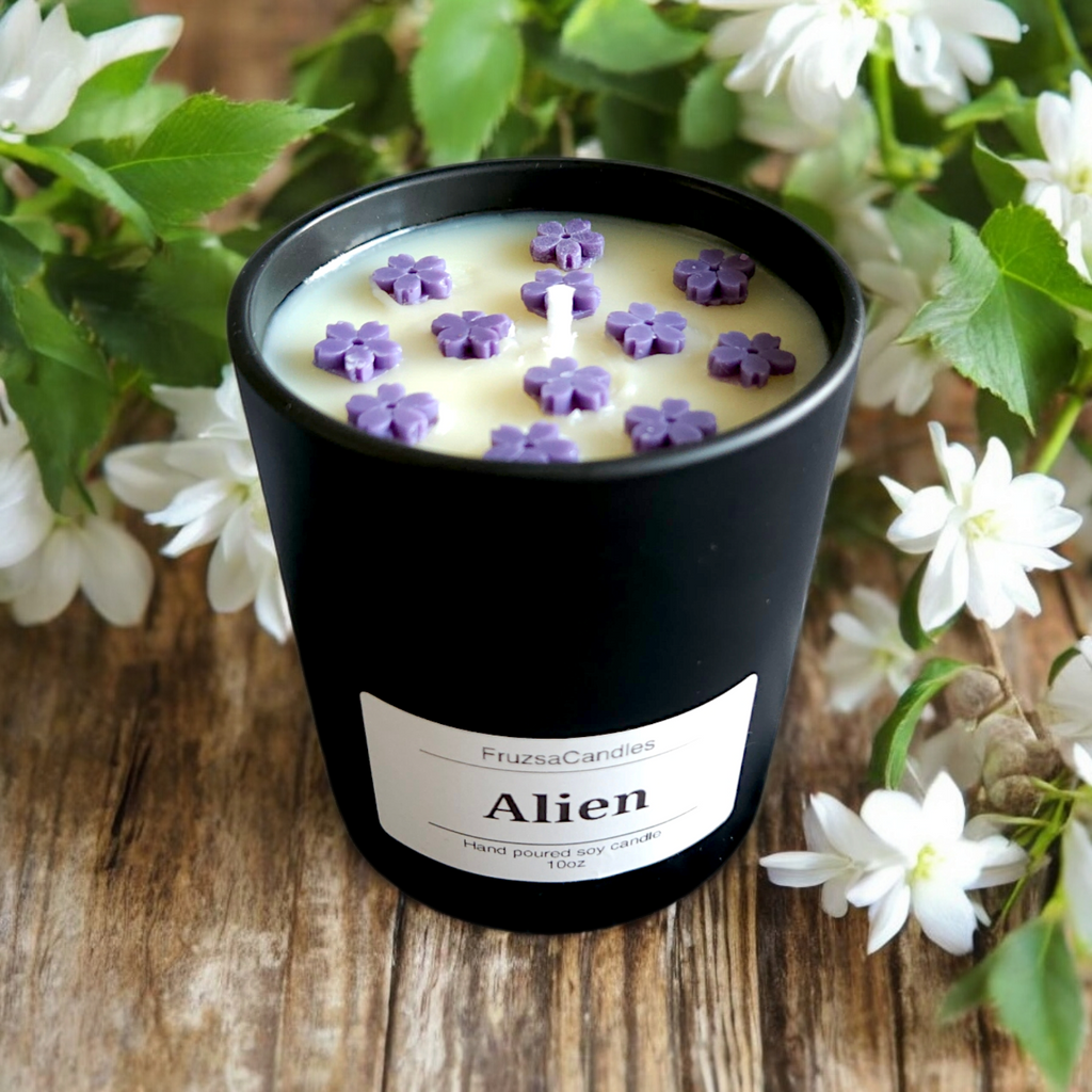 Luxury Alien Scented Candle/ Perfume inspired candle/ Luxury Matt Candle Jar