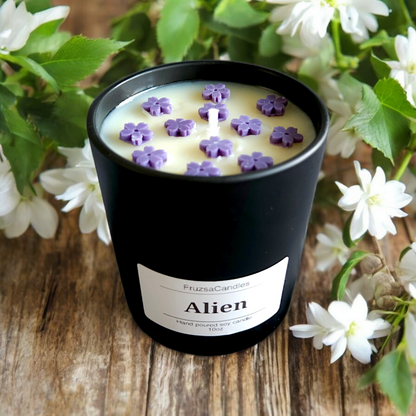 Luxury Alien Scented Candle/ Perfume inspired candle/ Luxury Matt Candle Jar