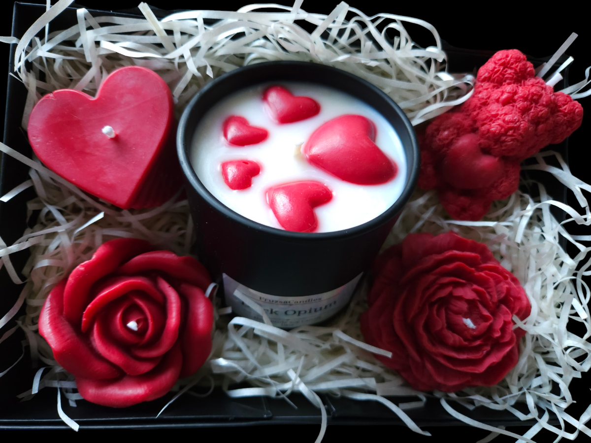Valentine's Day Candle Love Gift Box