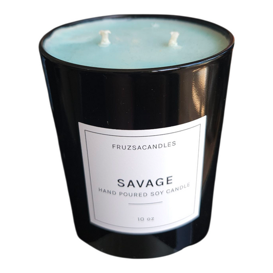 Savage scented Soy Candle 10oz