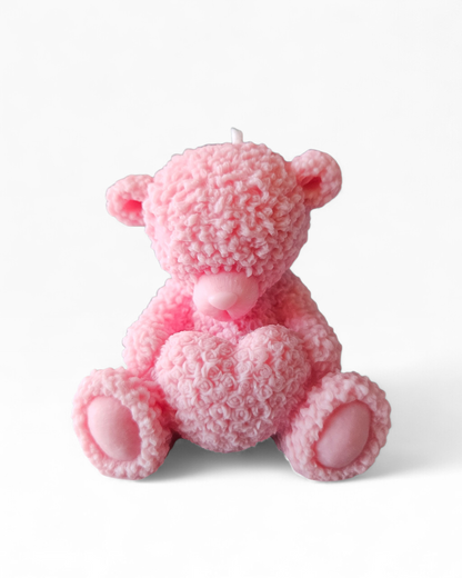Teddy Bear Candle