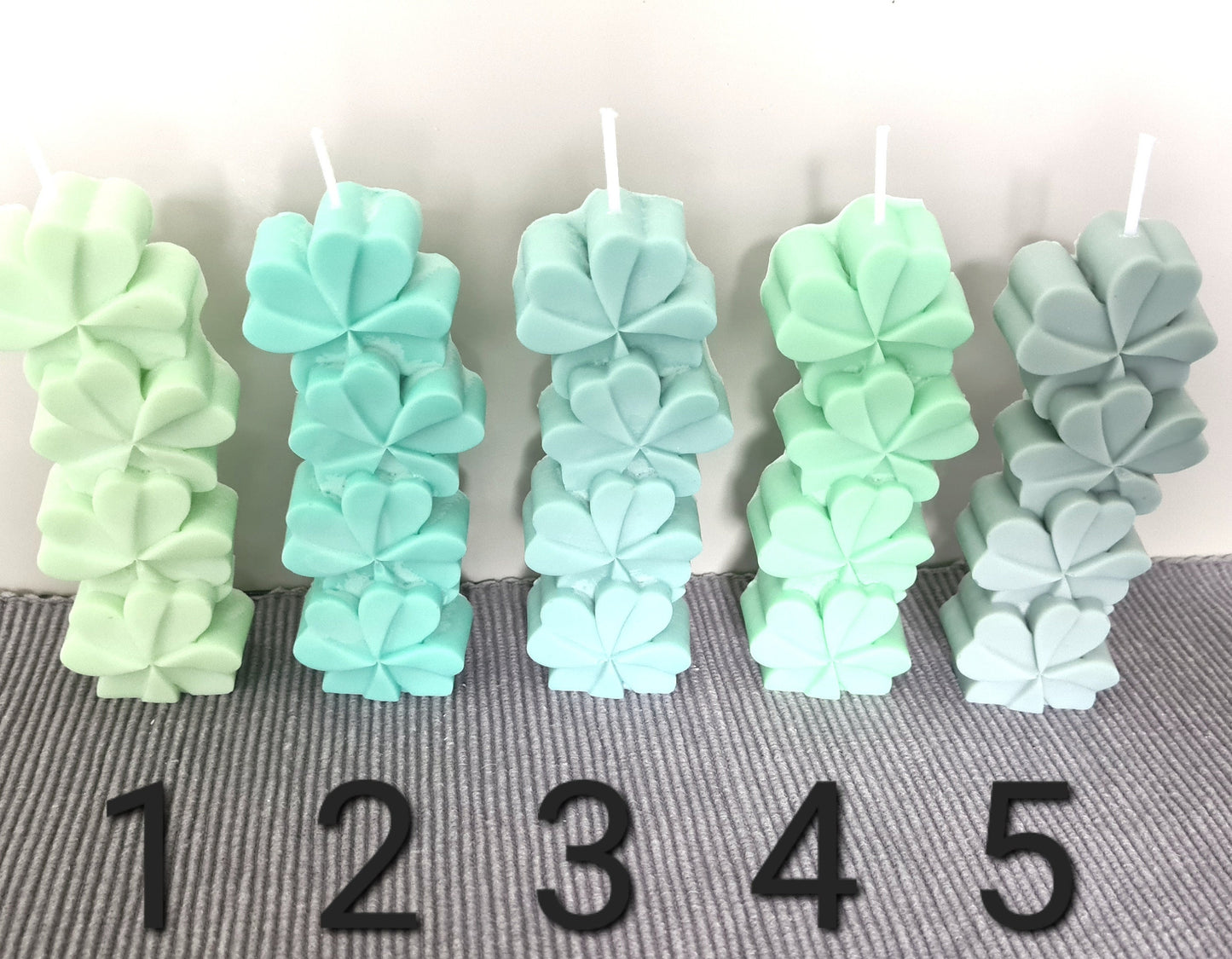 Good Luck Candle | Four Leaf Clover Candle | Good Luck Gift