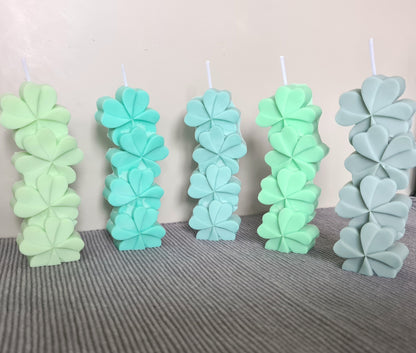 Good Luck Candle | Four Leaf Clover Candle | Good Luck Gift