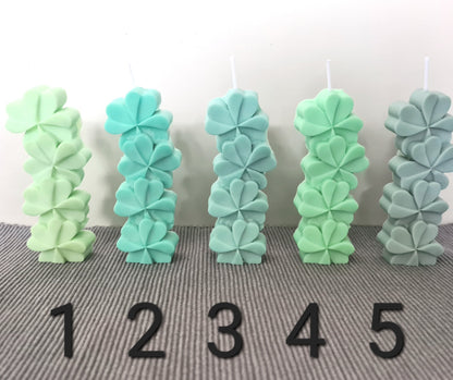 Good Luck Candle | Four Leaf Clover Candle | Good Luck Gift